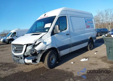 2017 Mercedes-Benz Sprinter 2500 Standard Roof V6 from USA, damaged, VIN WD3PE7CD4HP533294